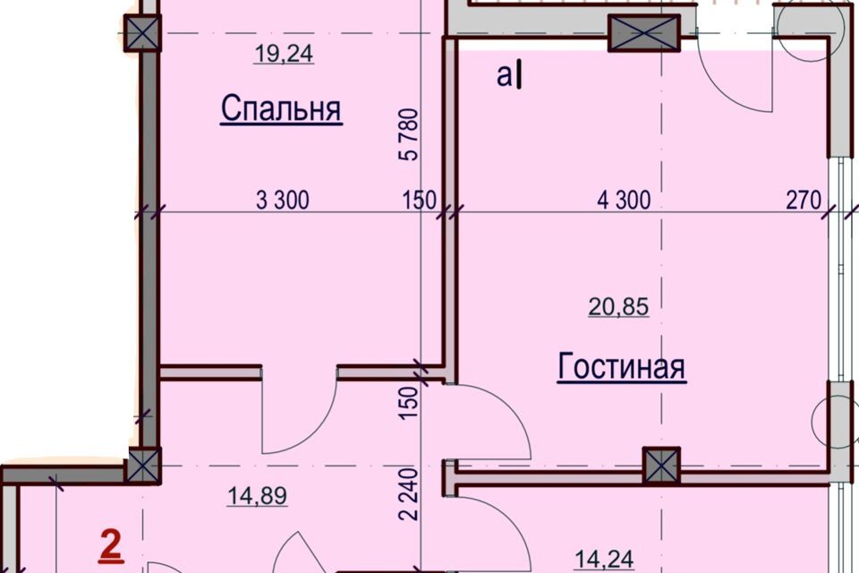 квартира г Черкесск ул Космонавтов 45в городской округ Черкесский фото 1