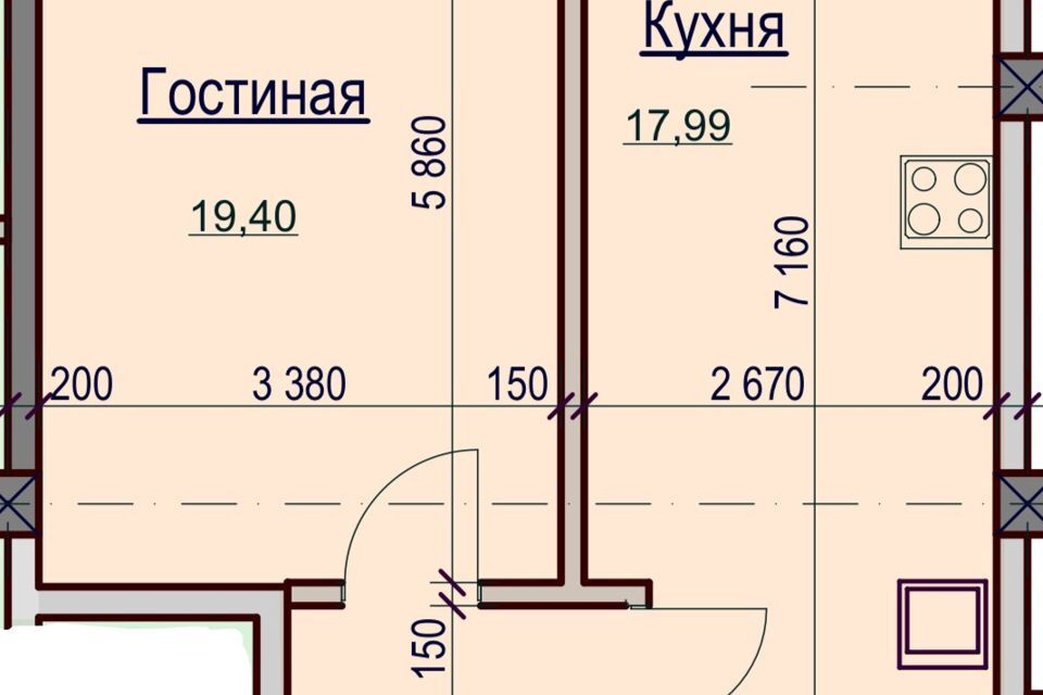 квартира г Черкесск ул Космонавтов 45в городской округ Черкесский фото 1