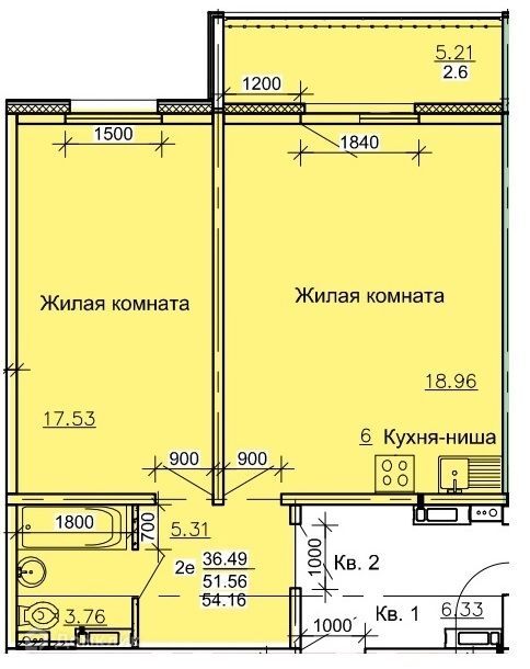 квартира г Барнаул ул Союза Республик 11 городской округ Барнаул фото 1