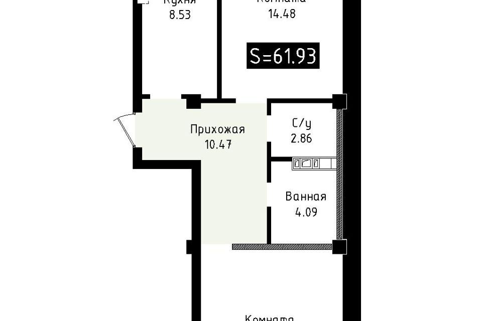 квартира г Иркутск жк Иркут, Иркутск городской округ фото 1