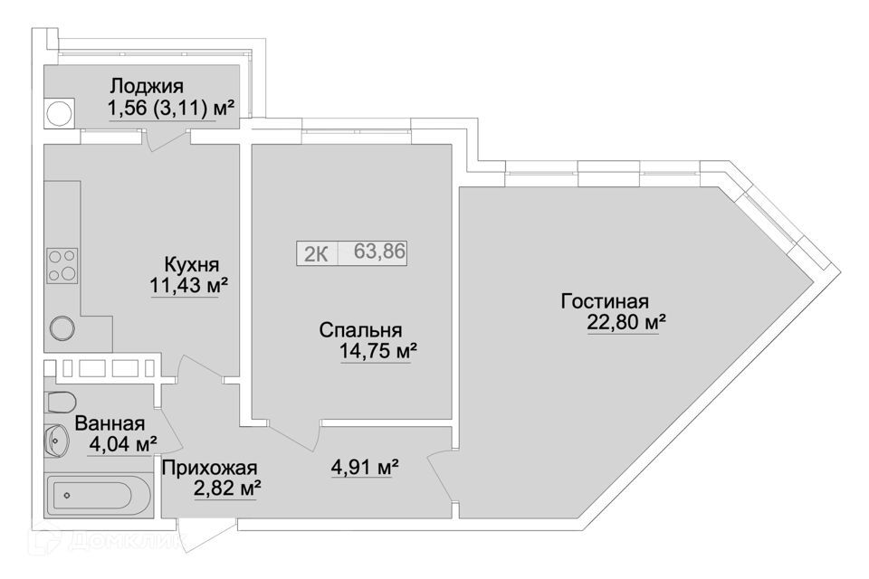 квартира г Каспийск городской округ Каспийск, Планируемая застройка фото 1