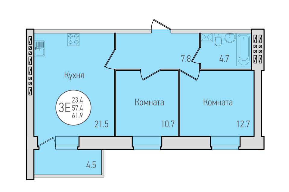 квартира г Вологда ул Машиностроительная городской округ Вологда фото 1