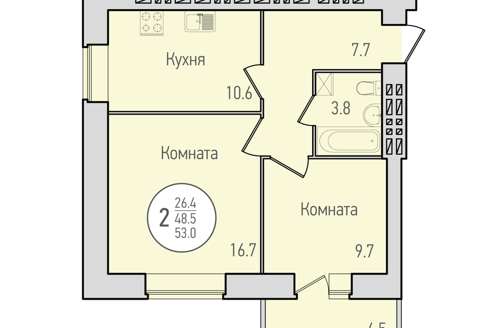 квартира г Вологда ул Машиностроительная городской округ Вологда фото 1