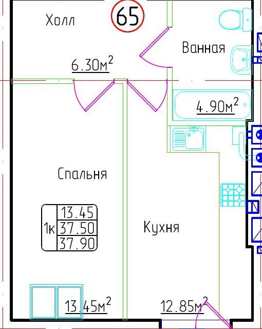 квартира р-н Гурьевский п Малое Исаково Строящееся здание фото 1