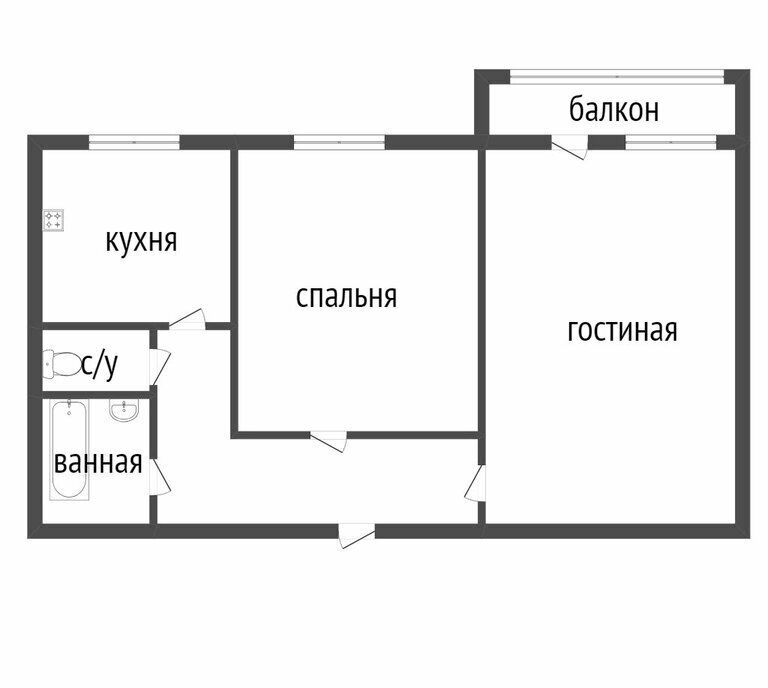 квартира г Курган мкр 1-й жилой район Заозёрный, 22 фото 8