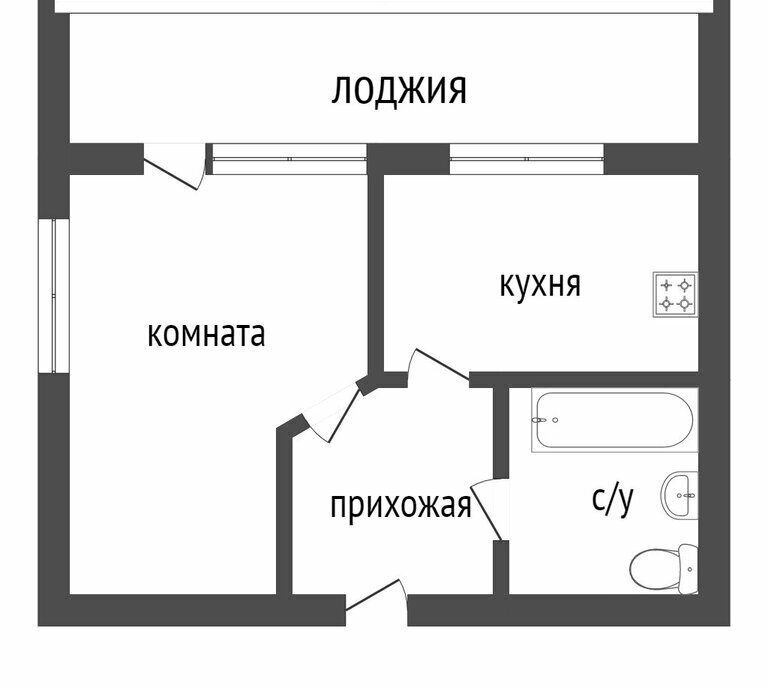 квартира г Курган Северный Зелёная улица, 4 фото 11