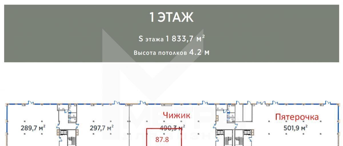 торговое помещение г Краснодар р-н Прикубанский коттеджный поселок «Николино Парк» ул Сталинградская 1 фото 15