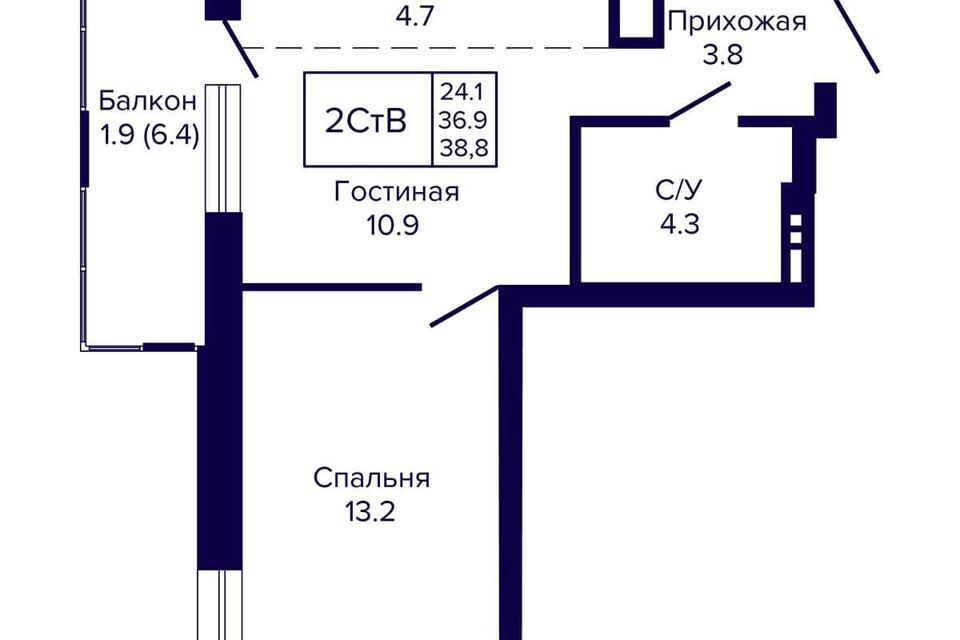 квартира г Новосибирск р-н Заельцовский Заельцовский, городской округ Новосибирск фото 1