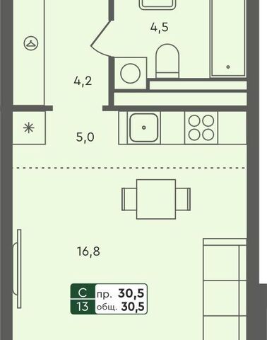 городской округ Курган, микрорайон 6а, 25/4 стр фото