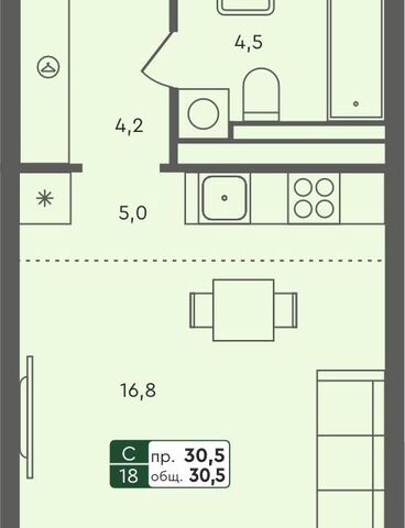 городской округ Курган, микрорайон 6а, 25/4 стр фото