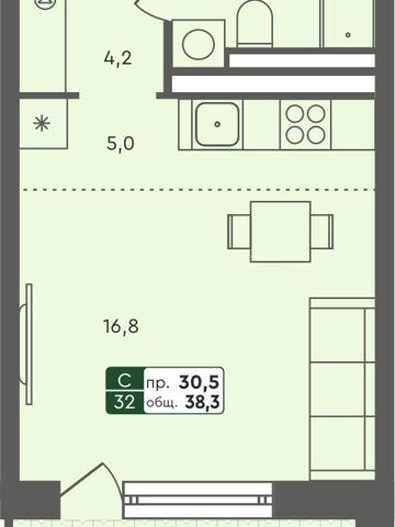 городской округ Курган, микрорайон 6а, 25/4 стр фото