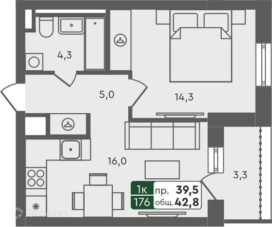 городской округ Курган, микрорайон 6а, 25/4 стр фото