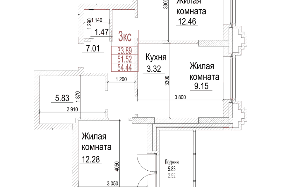 квартира г Новосибирск р-н Железнодорожный ул Фабричная 65/3 городской округ Новосибирск фото 1