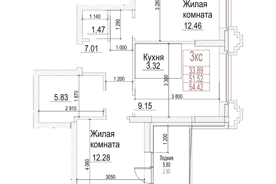 квартира г Новосибирск р-н Железнодорожный ул Фабричная 65/3 городской округ Новосибирск фото 1