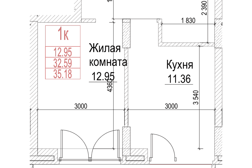 квартира г Новосибирск р-н Железнодорожный ул Фабричная 65/3 городской округ Новосибирск фото 1