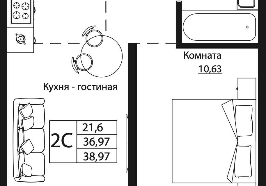 квартира г Ростов-на-Дону р-н Пролетарский городской округ Ростов-на-Дону, Пролетарский фото 1