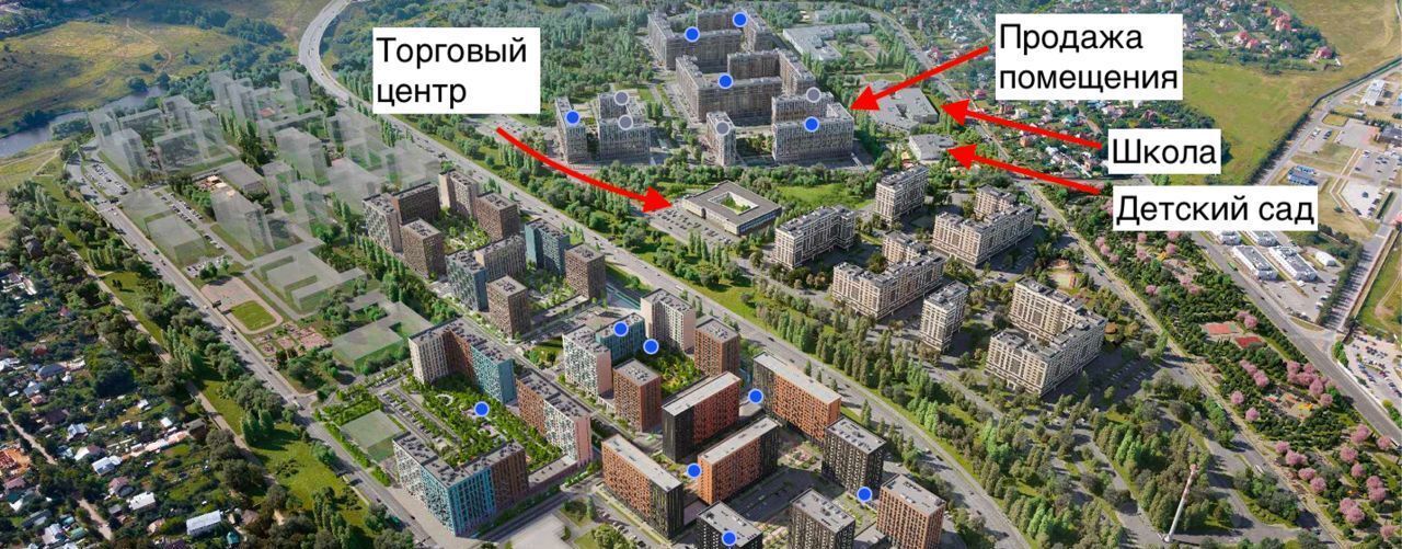 свободного назначения г Москва п Рязановское с Остафьево ЖК Остафьево метро Щербинка Бунинская аллея, Новомосковский административный округ, р-н Щербинка, с. Остафьево, жилой комплекс Остафьево, к 11. 2, Московская область, городской округ Богородский, Воскресенское фото 2