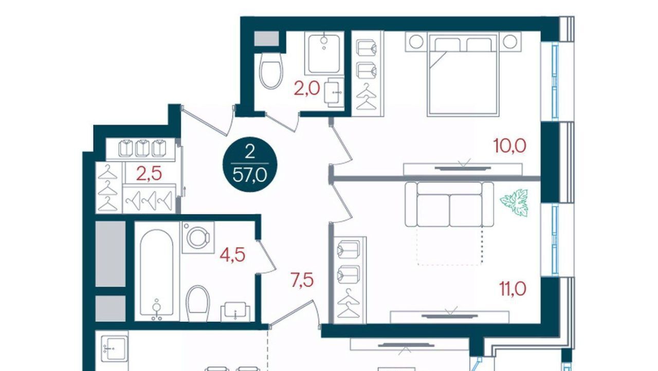 квартира г Москва метро Кантемировская б-р Кавказский 51 фото 1