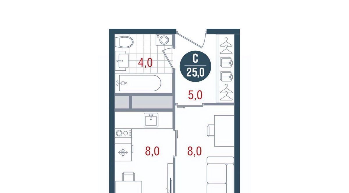 квартира г Москва метро Кантемировская б-р Кавказский 51 фото 1