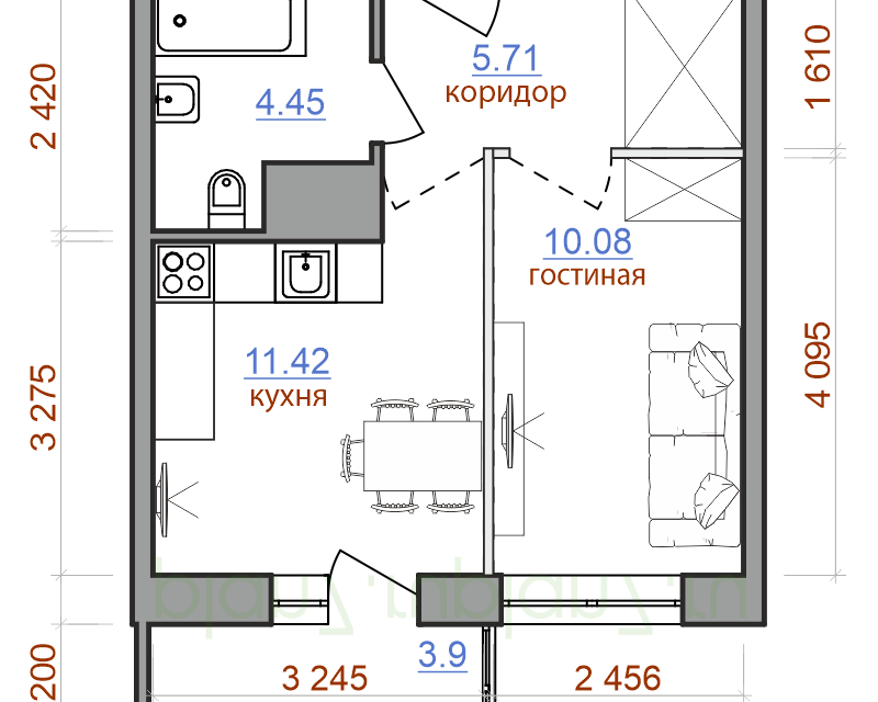 квартира г Иркутск ул Баумана 262/26 Иркутск городской округ фото 1