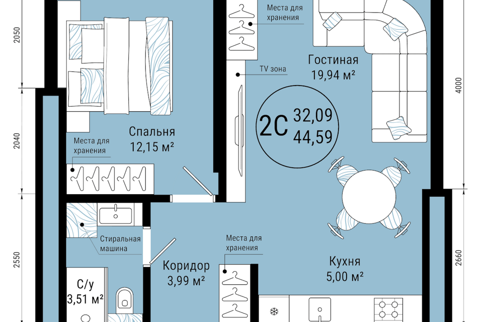 квартира г Уфа р-н Ленинский ул Летчиков 2/10 городской округ Уфа фото 1