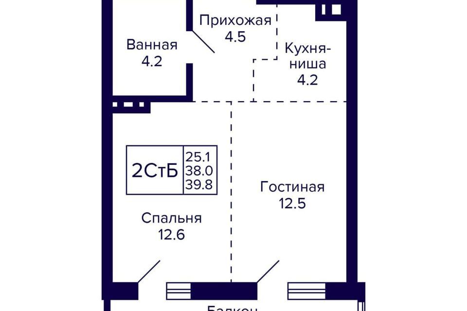 квартира г Новосибирск р-н Дзержинский Дзержинский, городской округ Новосибирск фото 1