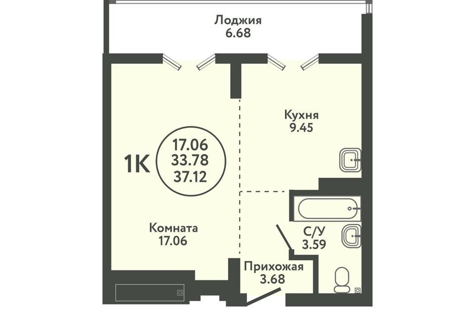 квартира р-н Новосибирский с Верх-Тула ул Луговая 19а фото 1