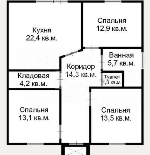 дом р-н Северский пгт Черноморский ул Юбилейная 57 Черноморское городское поселение фото 10