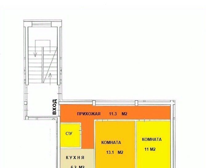 квартира г Архангельск р-н округ Варавино-Фактория ул Воронина В.И. 31к/1 фото 12