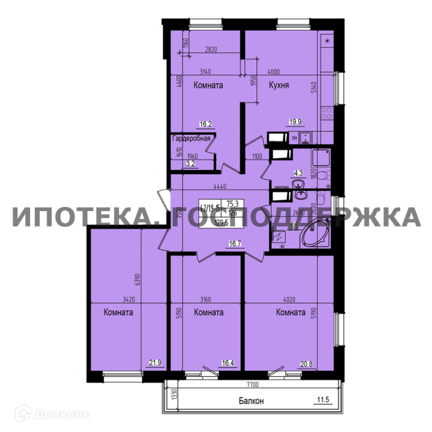 квартира г Санкт-Петербург п Парголово Ольгинская дорога Выборгский, 3/20 ст 1 фото 1