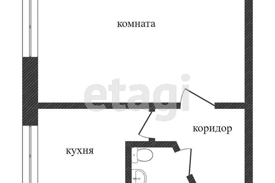 квартира г Надым ул Полярная 15 Надымский район фото 1