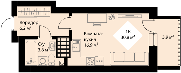 р-н Орджоникидзевский Екатеринбург, жилой комплекс Веер Парк, муниципальное образование фото