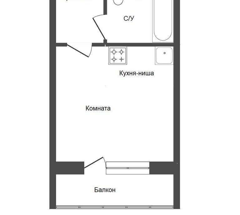 квартира г Красноярск р-н Октябрьский ул Калинина 189 ЖК «Глобус» фото 5