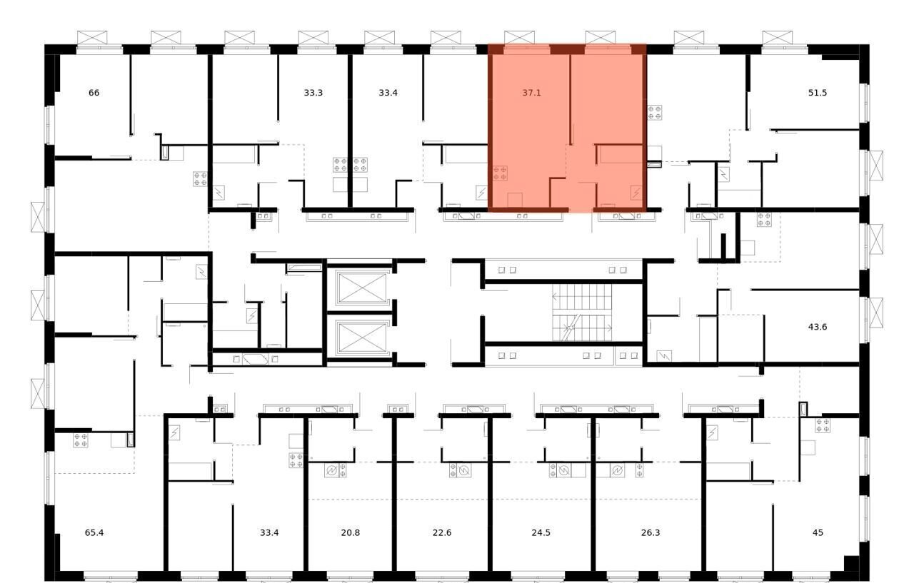 квартира г Одинцово ЖК Одинцово-1 1 корп. 1. 27, Рассказовка фото 2