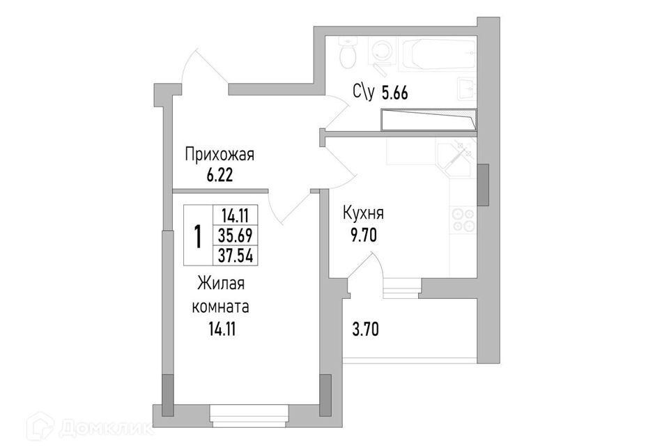 квартира г Воронеж р-н Коминтерновский пр-кт Труда 139 городской округ Воронеж фото 1