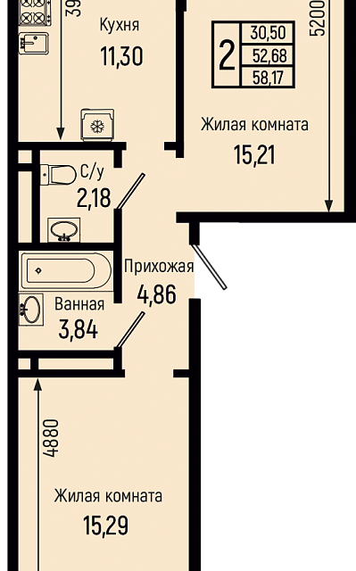 квартира р-н Туапсинский село Небуг фото 1