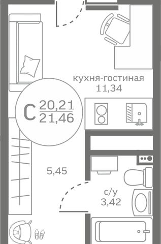 жилой квартал Меридиан Юг фото