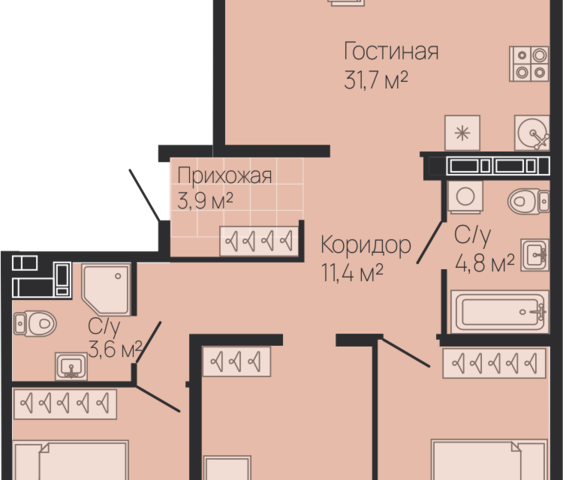 городской округ Нижний Новгород, Строящийся жилой дом фото