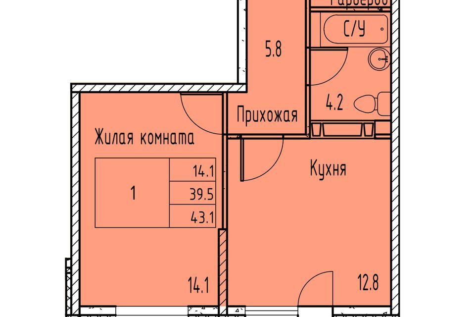 квартира г Ростов-на-Дону р-н Советский пр-кт Маршала Жукова 18/1 городской округ Ростов-на-Дону фото 1