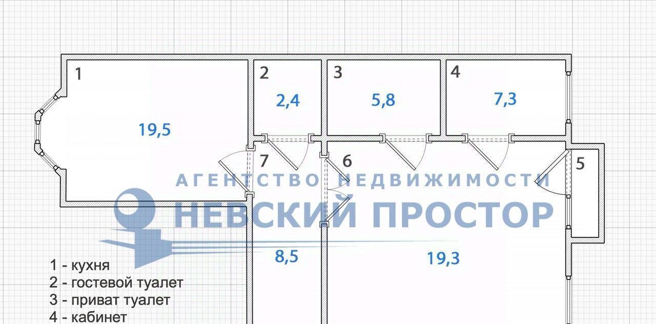 квартира г Санкт-Петербург метро Приморская ул Наличная 15 фото 2