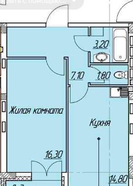 квартира г Тольятти р-н Автозаводский 5 квартал пр-кт Степана Разина 16в фото 2