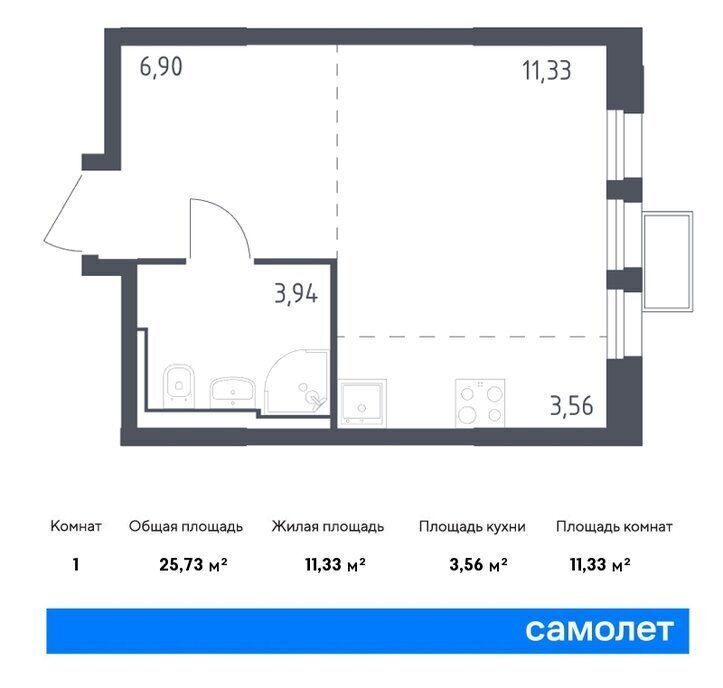 квартира г Москва метро Строгино ЖК «Квартал Строгино» к 2, Московская область, Красногорск фото 1