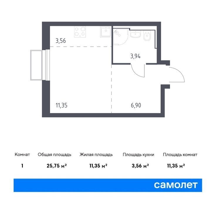 квартира г Москва метро Строгино ЖК «Квартал Строгино» к 2, Московская область, Красногорск фото 1