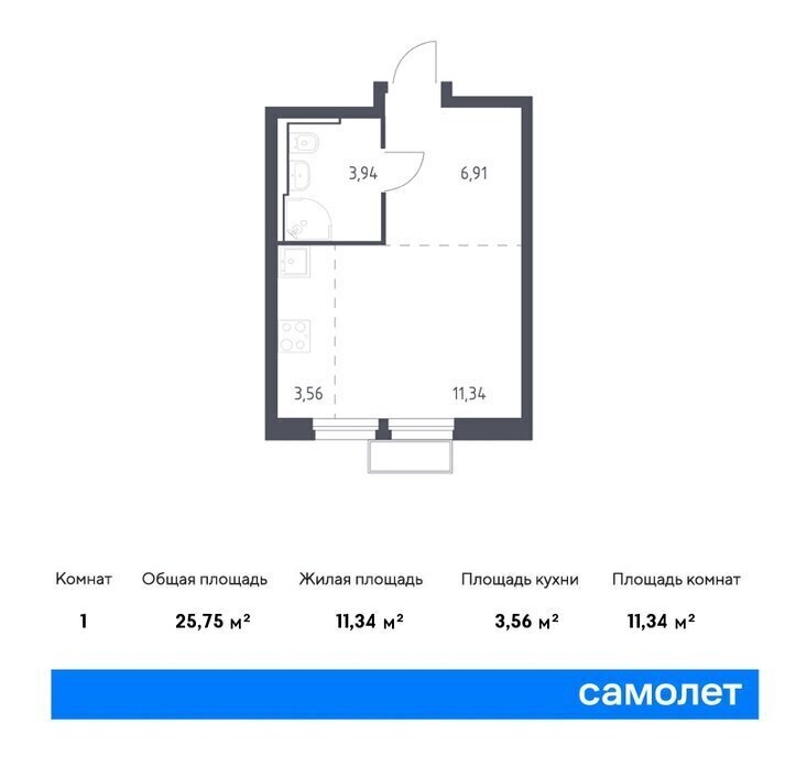 квартира г Москва метро Строгино ЖК «Квартал Строгино» к 2, Московская область, Красногорск фото 1