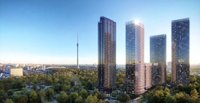 метро Бутырская Квартал небоскребов Upside Towers з/у 4/7 фото