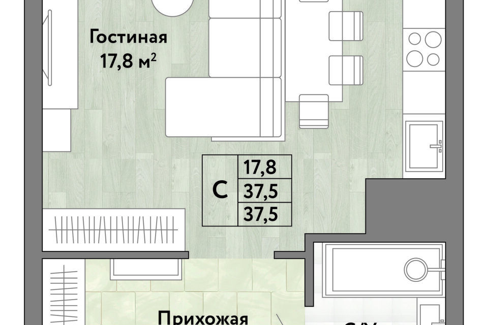 квартира г Хабаровск р-н Краснофлотский ул Трехгорная 100/3 городской округ Хабаровск фото 1