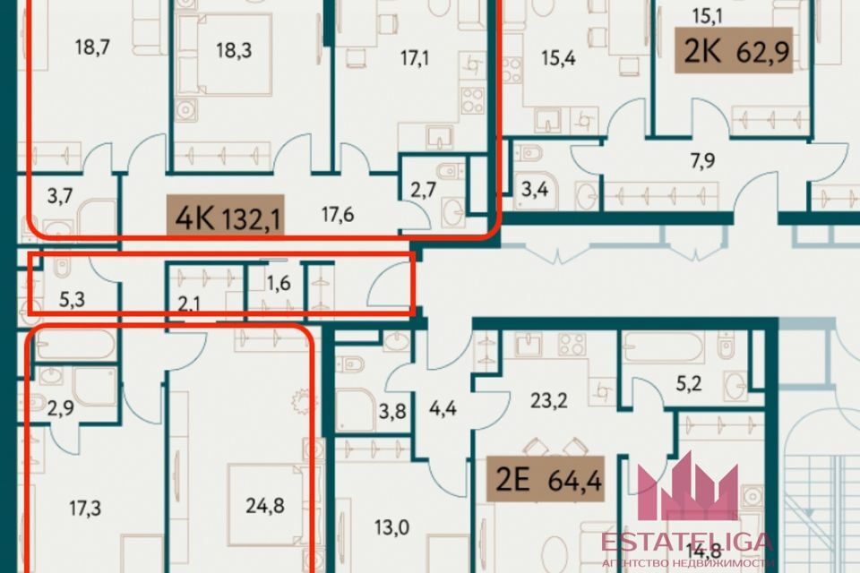 квартира г Москва ул Винницкая 8к/1 Западный административный округ фото 8