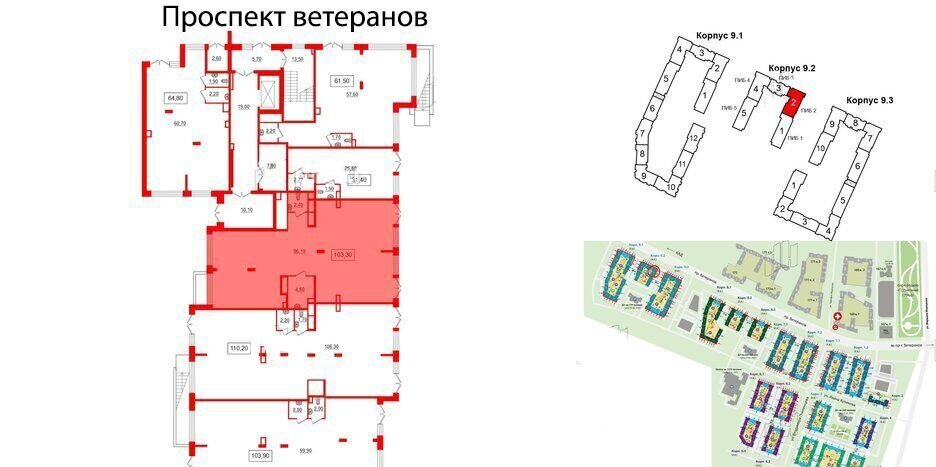 свободного назначения г Санкт-Петербург р-н Красносельский пр-кт Ветеранов 196 фото 3