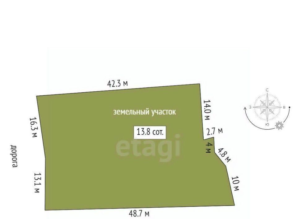 земля р-н Тюменский с Перевалово ул Луговская Переваловское сельское поселение фото 2