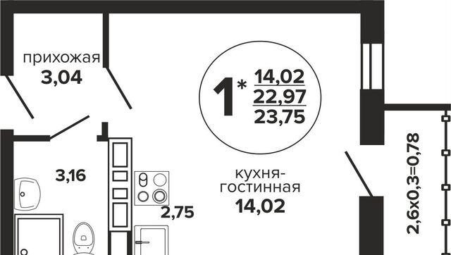 р-н Прикубанский ул им. Прокофьева С.С. 257/7 ЖК «Гулливер» блок-секция 1а-4а фото